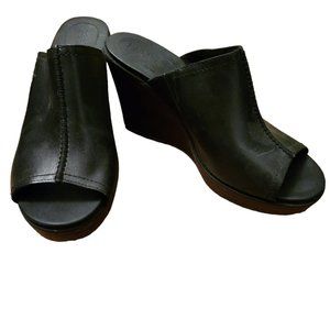 🔥🔥Timberland leather open-toe wedges, Women's 7.5🔥🔥